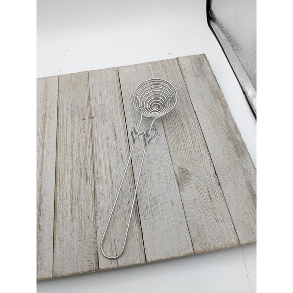 Pampered Chef Egg Separator, 9 1/2" Stainless Steel, Retired #1187 - Picture 1 of 6